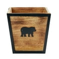 thumbnail image 1 of Park Designs Wild Woods Bear Waste Paper Basket, 1 of 3