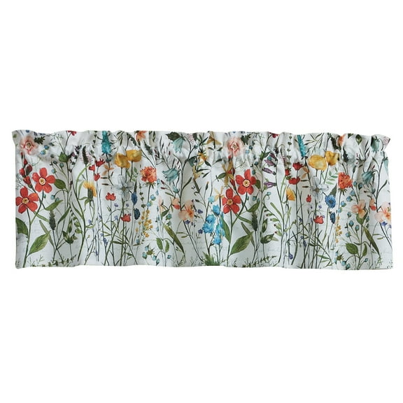 Park Designs Wildflower Sketchbook Valance 60” x 14”