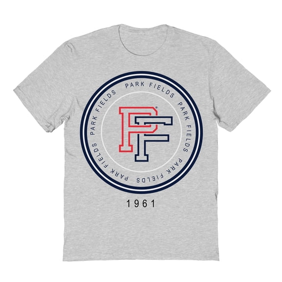 Park Fields Park Fields Circle 1961 Graphic Ash Grey Men's Cotton T-Shirt