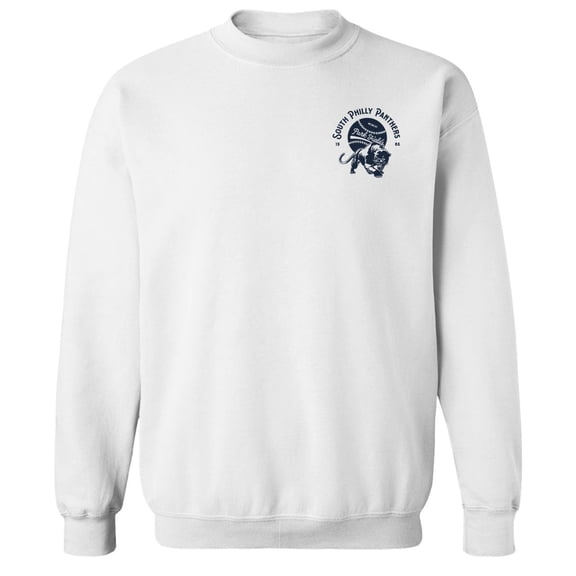 Park Fields South Philly Panthers 1986 Navy Graphic White Men's Cotton Pullover Sweatshirt
