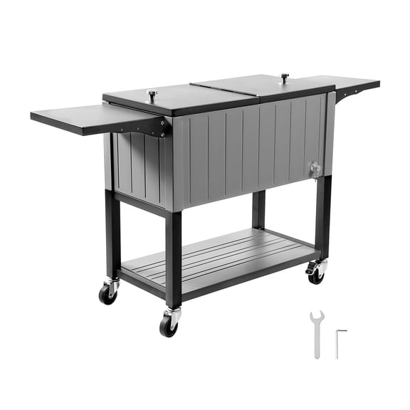 Park Gathering Portable Ice Storage Cart