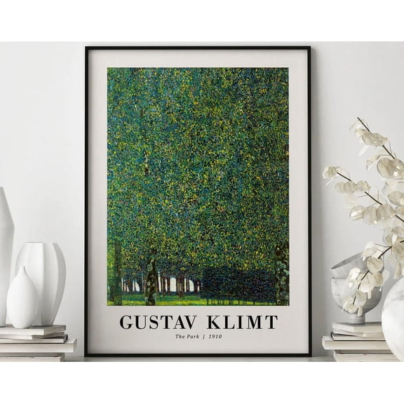 The Park, Gustav Klimt Art, Home Decor Poster, The Park Poster, Gustav Klimt Poster, The Park Art, Classic Art By Gustav Klimt Wall Art, Modern Wall Decor, 8x12 UNFRAMED