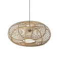 thumbnail image 1 of Park Hill Collection ELH16003 Large Kailani Rattan Pendant Light, 27.5-inch Length, 1 of 1