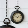 thumbnail image 1 of Park Hill Collection Manor Pocket Watch Wall Clock Small, 1 of 4