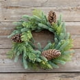 thumbnail image 1 of Park Hill Collection Mixed Evergreen Wreath, 1 of 1