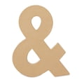 thumbnail image 1 of Park Lane Paper Mache Letter - Ampersand, 8", 1 of 1