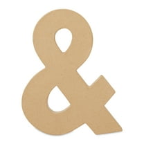 5pcs Wear-resistant Party Decors Wooden Number 1 Sign Paper Mache