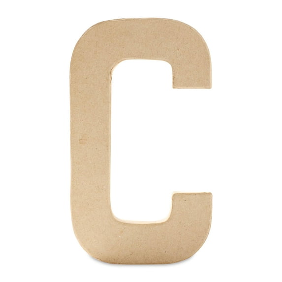 Park Lane Paper Mache Letter - C, Uppercase, 8"