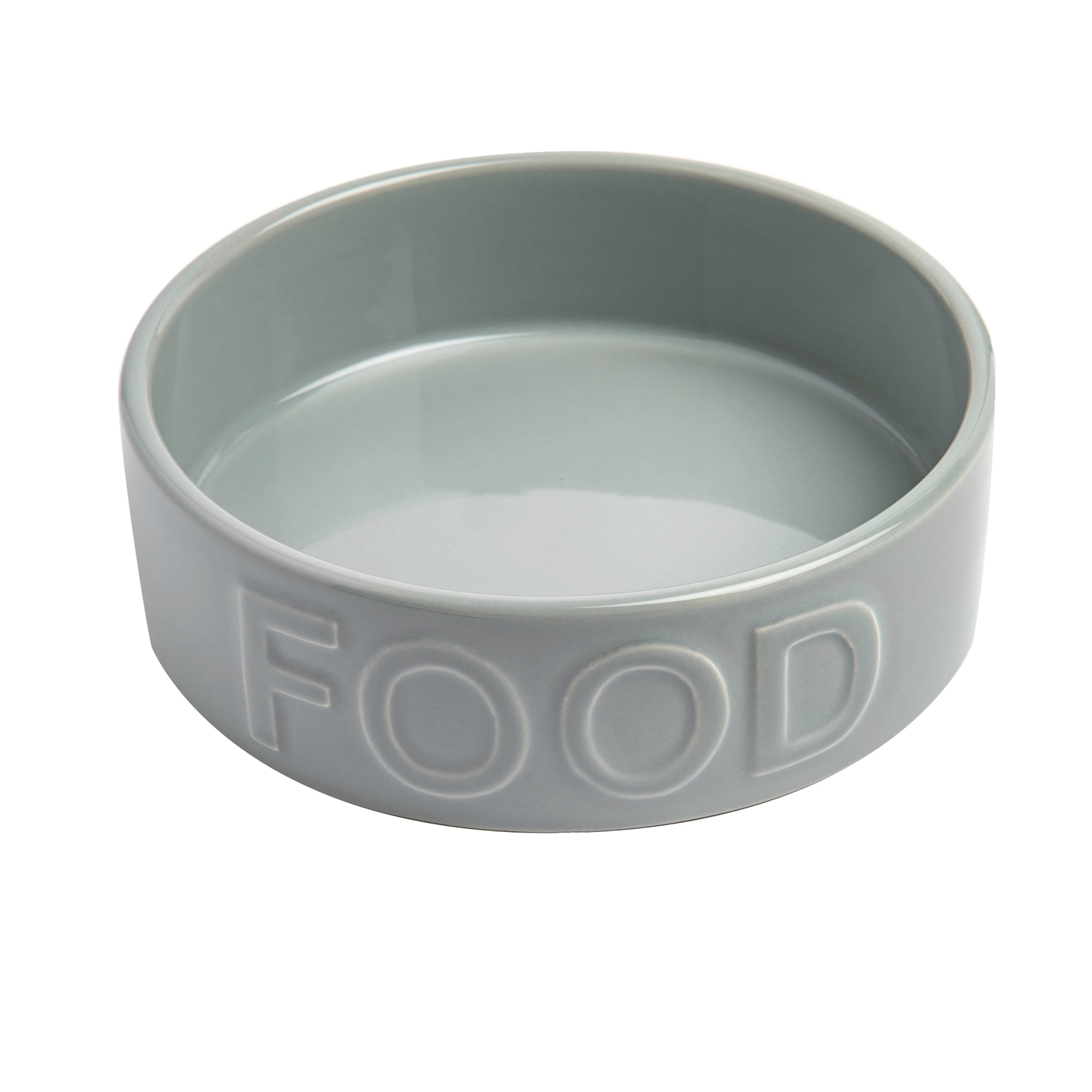 Park Life Designs 6.25" Medium Pet Bowl | Classic Food (Grey)