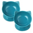 thumbnail image 1 of Park Life Designs Oscar Tilted Elevated Ceramic Cat Dish Set for Food & Water, 2-Pack, 1 of 4