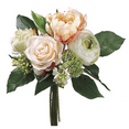 thumbnail image 1 of Park Place - 6 Piece Peony/Rose/Lilac Bouquet 11", 1 of 1