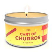 Park Scents Cart of Churros Candle - Authentic Sweet Churros Smell - Iconic Disney Treat - Handmade in The USA Vegan and Cruelty-Free | 8 oz. Tin