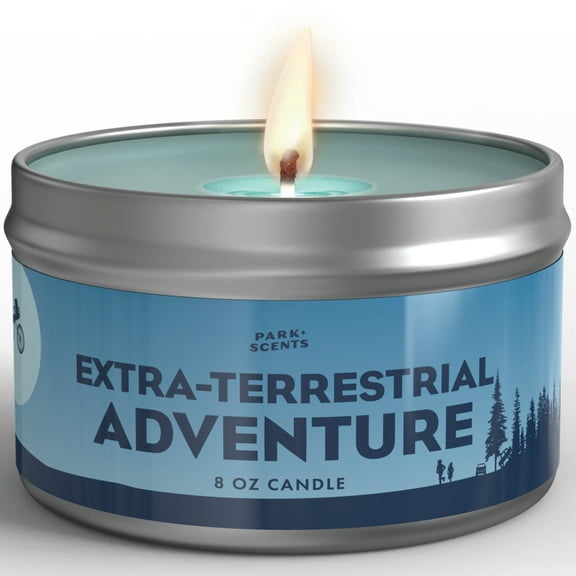 Park Scents Extra Terrestrial Adventure Soy Blend Candle Musty Forest Wood Scent-ET Ride Universal