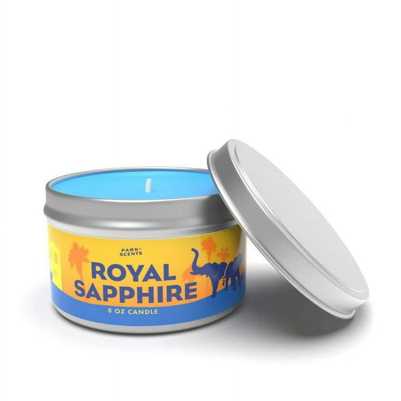 Park Scents Royal Sapphire Candle| Soy Blend Candles | Single Wick Candles 8 Oz