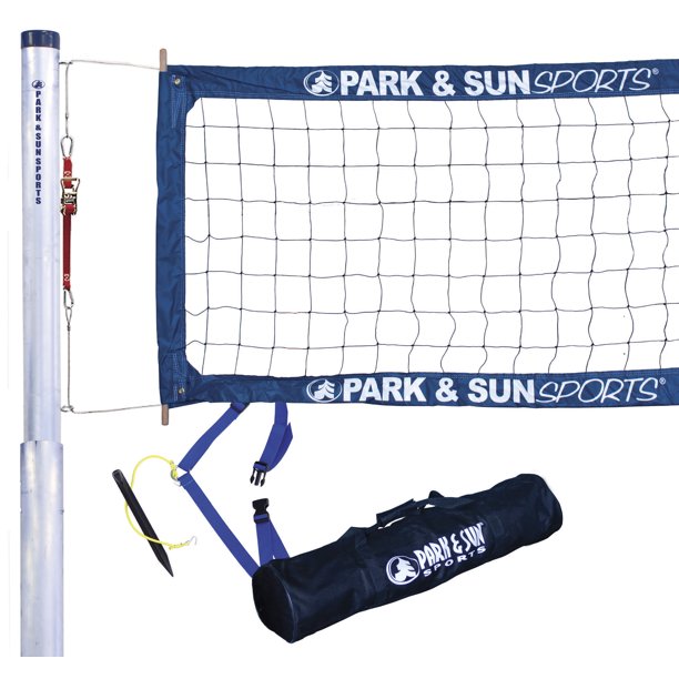Park & Sun Sports 4000-T Semi-Permanent/Permanent Volleyball Set ...