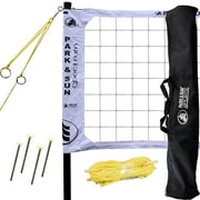 Park & Sun Spectrum 2000 Volleyball Net   Professional Adjustable Outdoor Set for Beach, Grass, Backyard