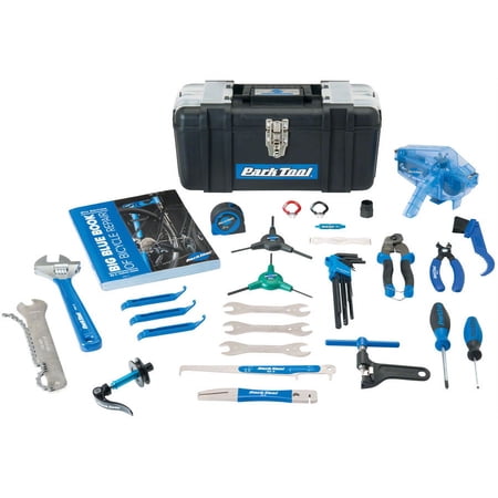 Park Tool AK-5 Advanced Mechanic Tool Kit w/ 25 Tools, Bicycle Repair Book BBB-4