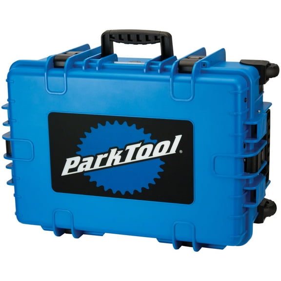 Park Tool BX-3 Rolling Big Blue Box for Bicycle Service Tools Extendable Handle