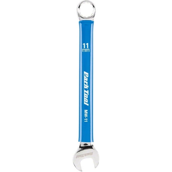 Park Tool MW-11 Metric Wrench 11mm Blue Chrome Plated Vandium Steel Vinyl Handle