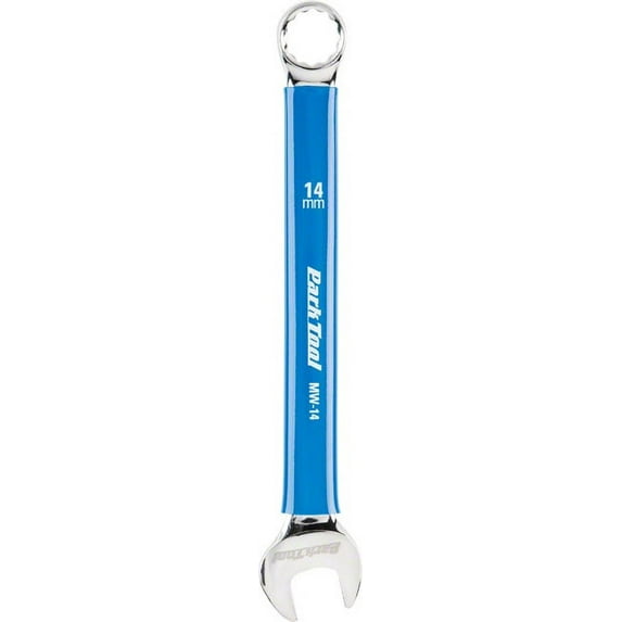 Park Tool MW-14 Metric Wrench 14mm Blue Chrome Plated Vandium Steel Vinyl Handle