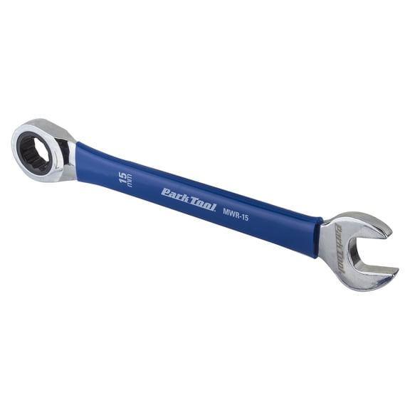 Park Tool MWR-15 Metric Wrench Ratcheting 15mm Heat Treated Chrome Plated 12 Pt