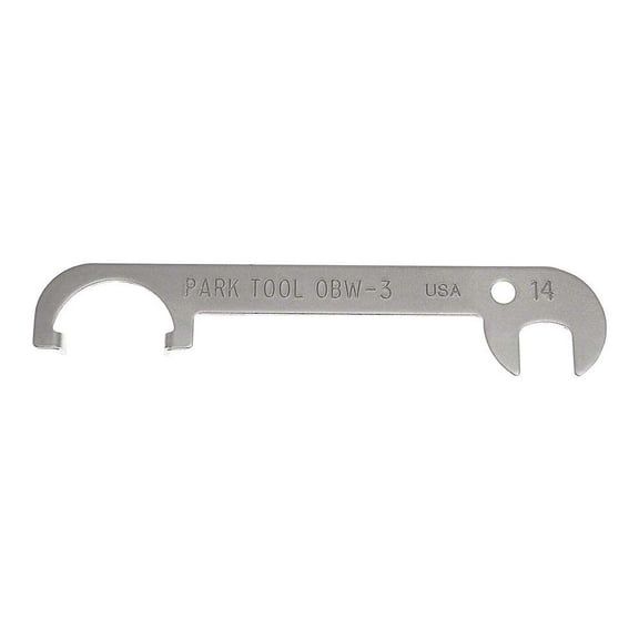 Park Tool OBW-3 Offset Brake Wrench: 14.0mm Bicycle Caliper Tool