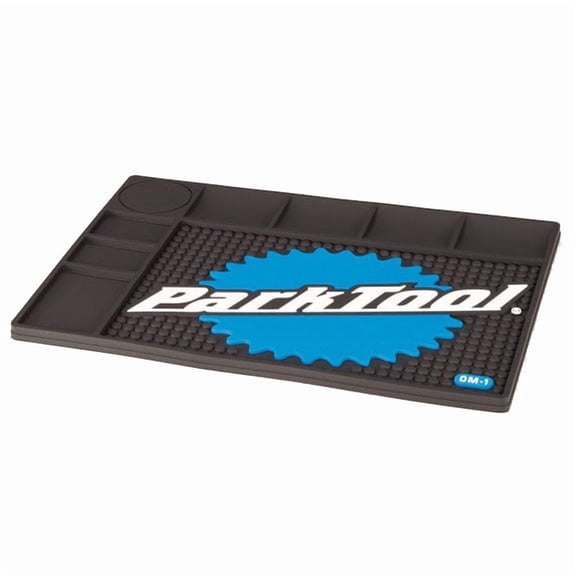 Park Tool OM-1 Bench Mat with Small pockets and dividers Durable PVC Rubber