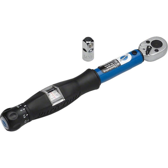 Park Tool TW-5 Clicker Torque Wrench: 26-132 Inch-Pounds: 1/4" Drive