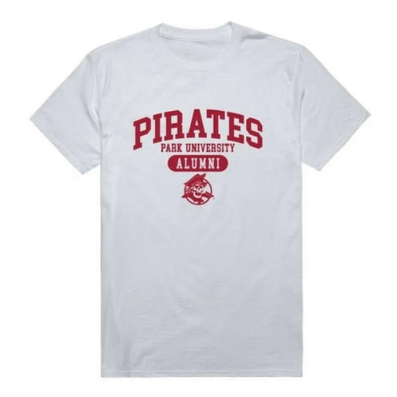 Park University Pirates Alumni T-Shirt, White - Large