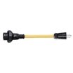 Pactrade Marine Boat Gas Fuel Tank Yamaha Male Connector Outboard 1/4
