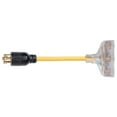 thumbnail image 1 of ParkPower 30153GPA 30A Generator Plug To (3) 15A Receptacles Pigtail Adapter, 1 of 1