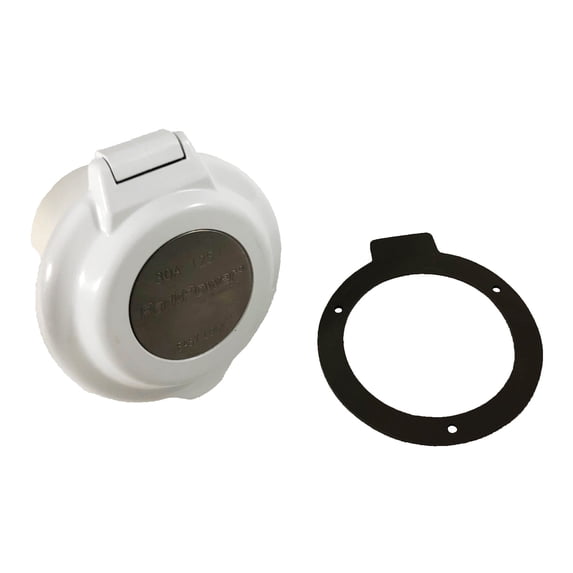 ParkPower 30A 125V Contoured RV Power Inlet