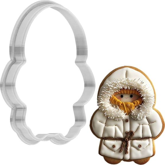 Parka Cookie Cutter 4 Inch Made in USA by WONDERTORY