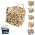 thumbnail image 1 of Parkeenn Boho Floral Laundry Baskets Large Capacity Fabric Storage Basket with Handles Collapsible Storage Baskets for Home Organization, 1 of 6
