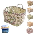 thumbnail image 1 of Parkeenn Boho Floral Laundry Baskets Large Capacity Fabric Storage Basket with Handles Collapsible Storage Baskets for Home Organization, 1 of 6