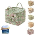 thumbnail image 1 of Parkeenn Boho Floral Laundry Baskets Large Capacity Fabric Storage Basket with Handles Collapsible Storage Baskets for Home Organization, 1 of 6