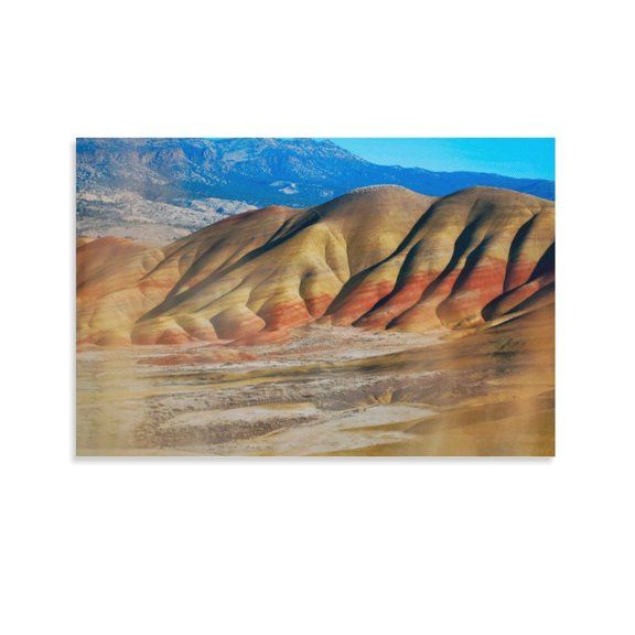 Parken John Day Fossil Beds National Monument Canvas Art Poster And Wall Art Picture Print Modern Family Bedroom Decor Posters,Unframe-style,20x30inch(50x75cm)