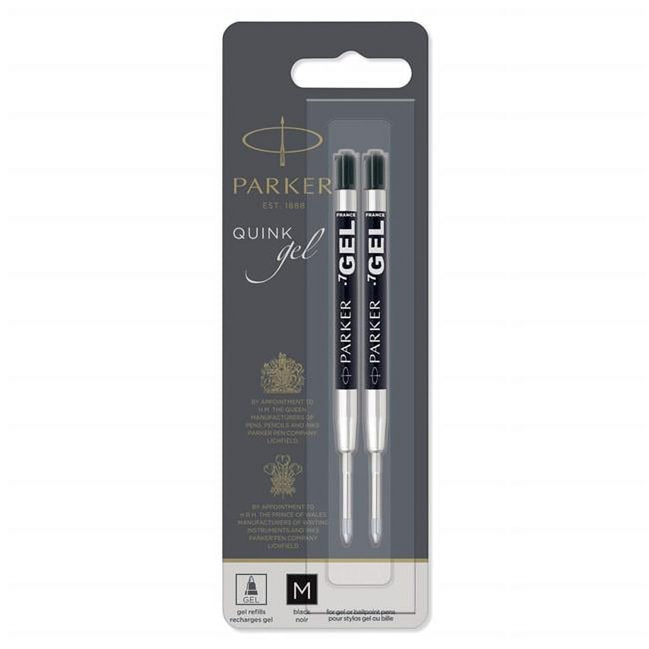 Parker 1950362 Medium Refill for Gel Ink Roller Ball Pens 44
