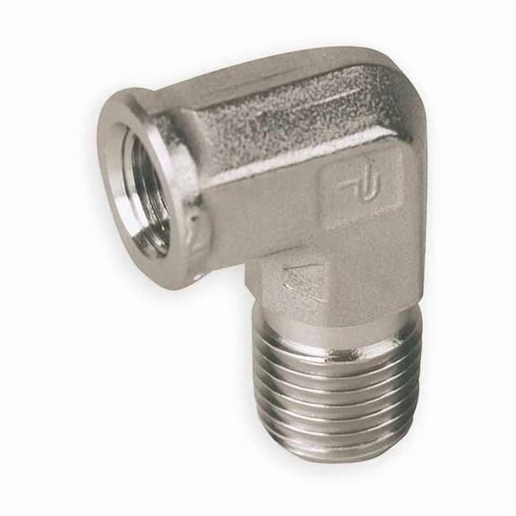 Parker 1/4" MNPT x FNPT 316 SS Street Elbow 4-4 SE-SS
