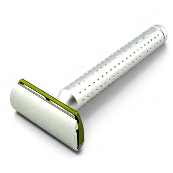 Parker 905425 Aero Shave Aluminum Safety Razor with Long Length Handle