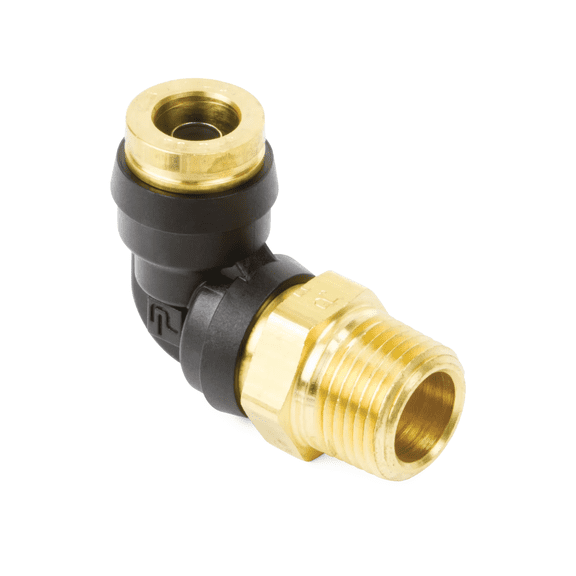 Parker 969-10PXDOTS 5/8" x 1/2" DOT Swivel Male Elbow Fitting Heavy Duty Trucks