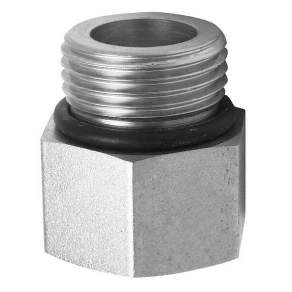 Parker Adapter, Carbon Steel, 1 1/16 x 3/4 in 12-3/4 F5OG-S