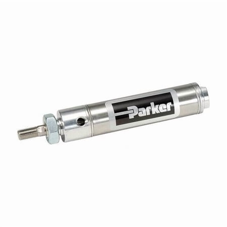 Parker 1-1/2" Bore Round Double Acting Air Cylinder 6" Stroke 1.50DSR06.00