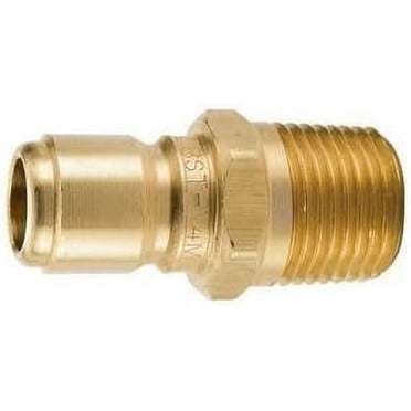 Parker BST-3 High Flow Hydraulic Quick Coupler – 3/8 NPT Female, Brass, Non-Valved For ST Series