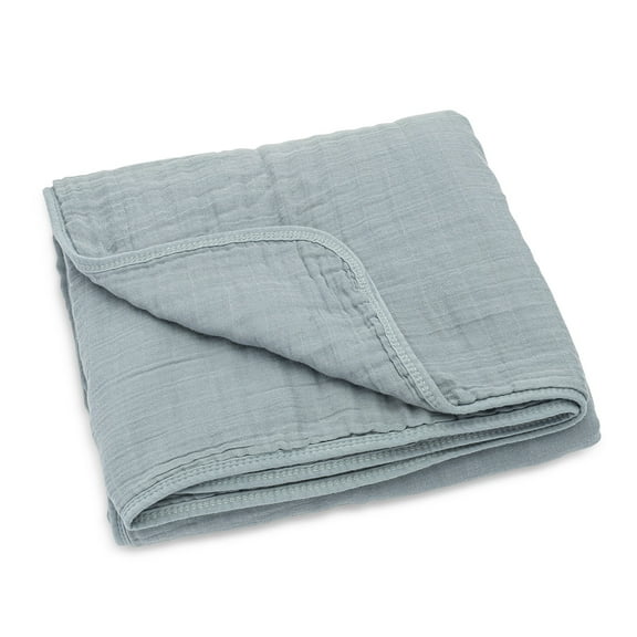 Parker Baby Muslin Blanket - 100% Muslin Cotton Infant Baby Quilt & Kids Blanket for Boys - Dune