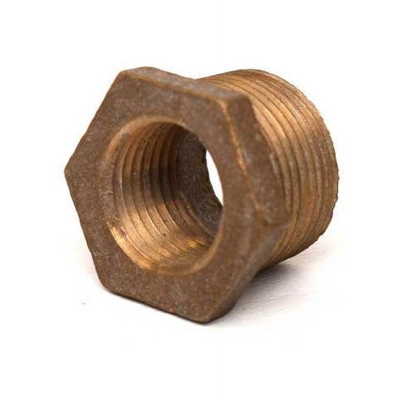 Parker Boat Male Adapter Fitting 112600 | Bushing 1 x 3/4 Inch Brass