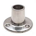 thumbnail image 1 of Parker Boat Round Base 100985 | 7/8 Inch Silver Stainless Steel, 1 of 4