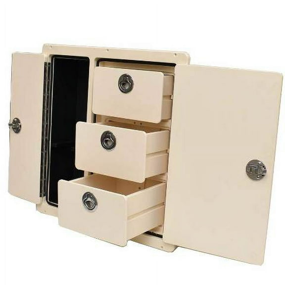 Parker Boat Tackle Center Box 255006 | Cream Starboard 24 x 24 Inch