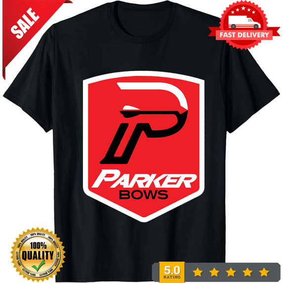 Parker Bows Archery Men's Black T-Shirt Size S to 5XL, LIMITED EDITION-TH65940