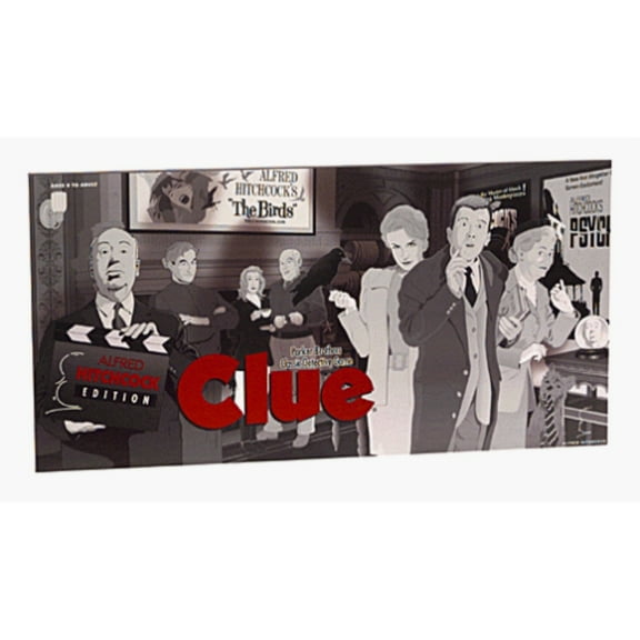 Parker Brothers Clue Alfred Hitchcock Edition